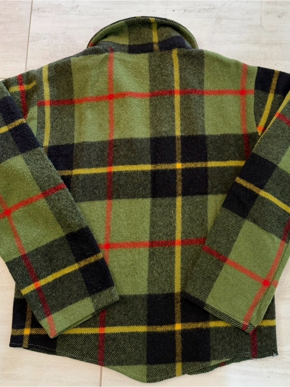 Woolrich Vintage Wool Plaid Hunting Field
Coat Jacket 1940's-1950's - Picture 3 of 4